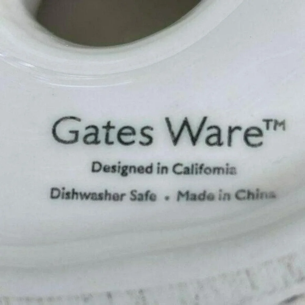 Gates Ware Vintage Hand Painted 13.5